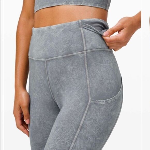 Lululemon fast and free high-rise tight Ice blue C34 - Picture 5 of 13